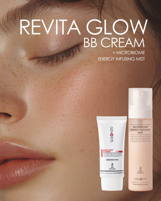 KAMPANJE - Kjøp Revita Glow BB Cream - #2 Natural, få Microbiome Energy Infusing mist gratis