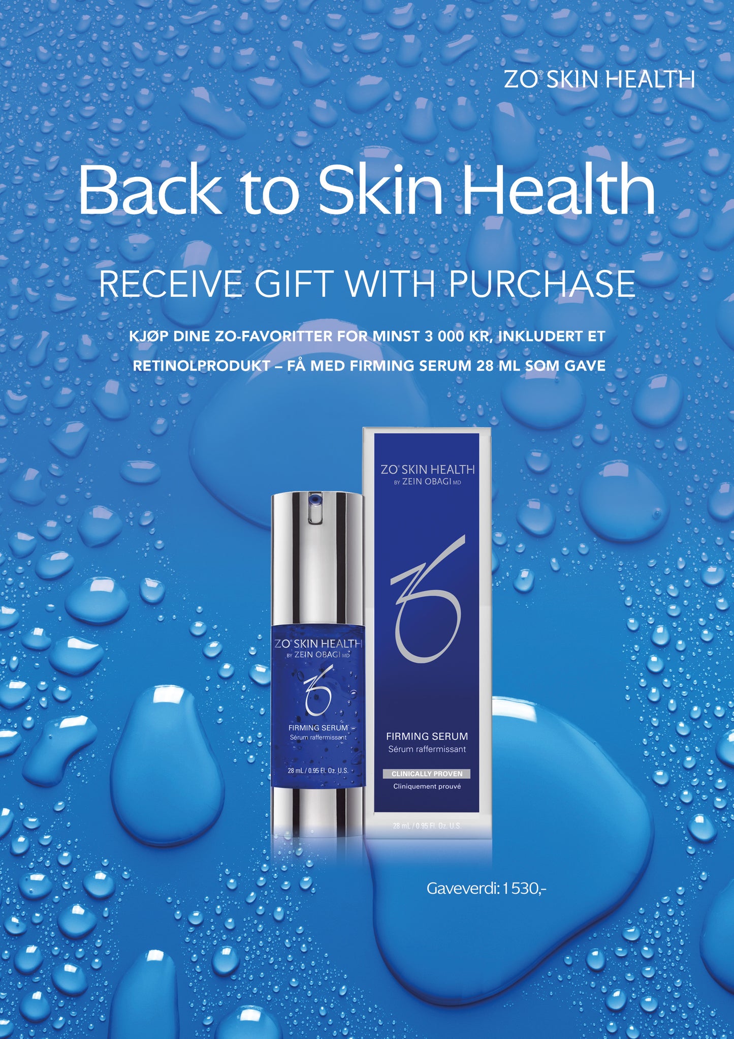 Retinol + Blemish Complex - KAMPANJE - Få 28 ml gratis Firming Serum