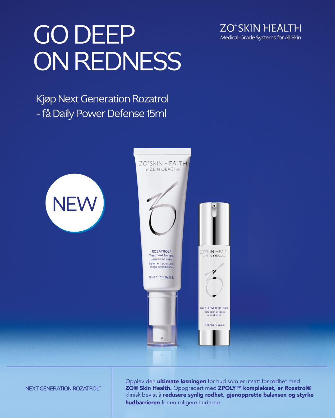 Rozatrol Normalizing Serum (Next Generation) - Få 15ml Daily Power Defense - MAI Kampanje