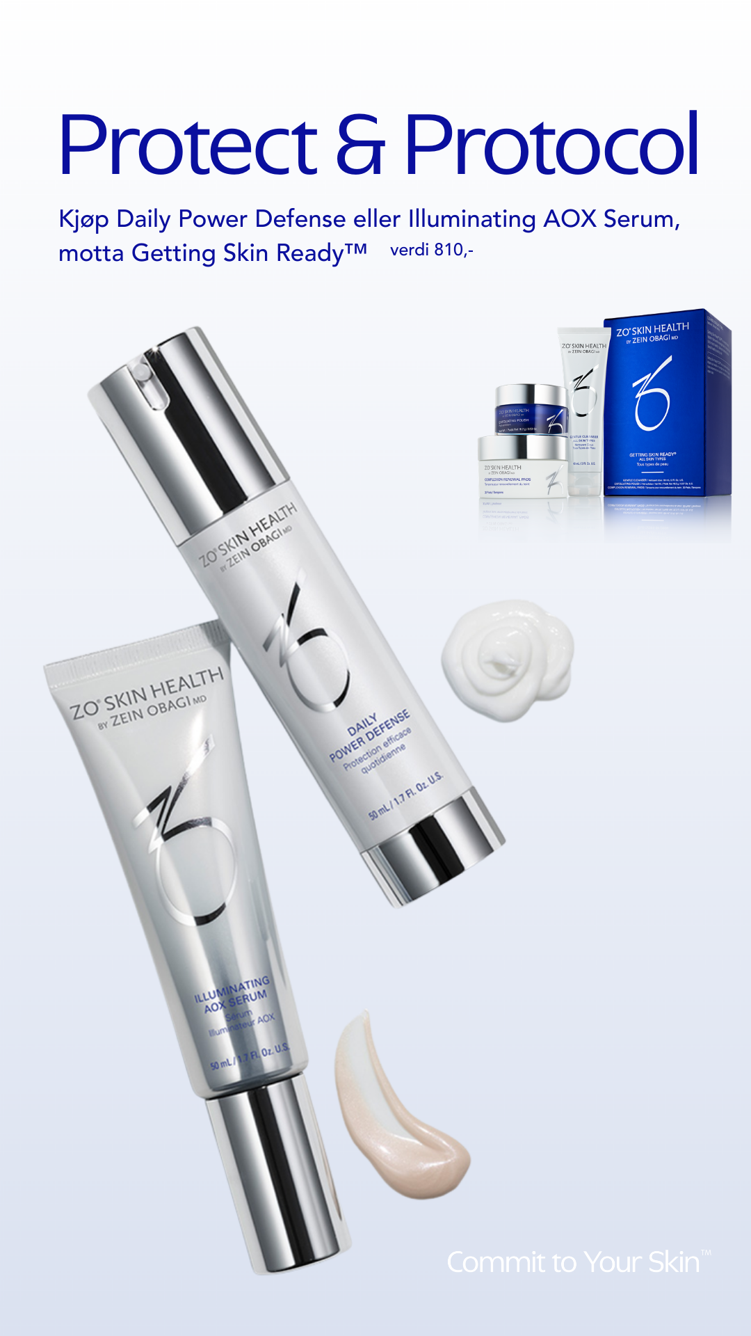 Kampanje - Illuminating AOX Serum - Få med Getting Skin Ready Kit i reisestr. verdi kr 810